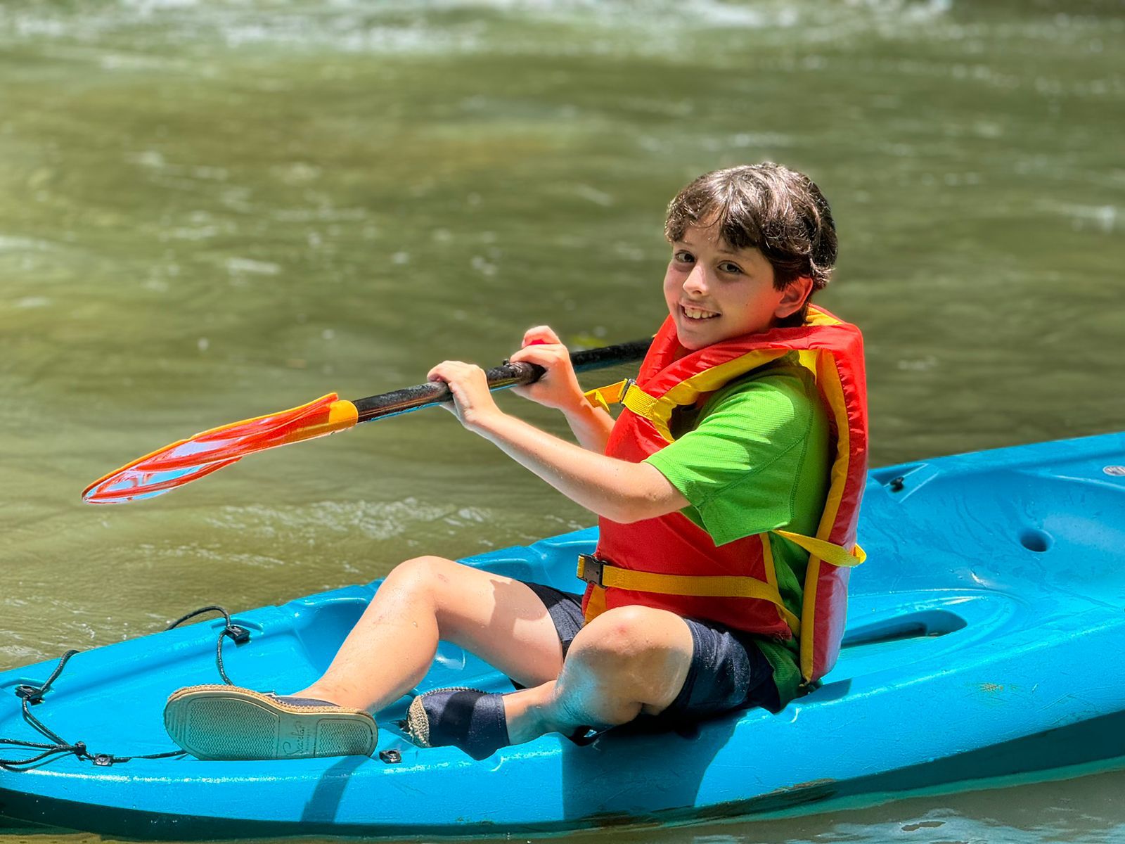 River camp activities